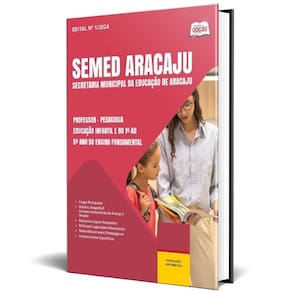 Apostila Semed Aracaju 2024 Professor Pedagogia Educação