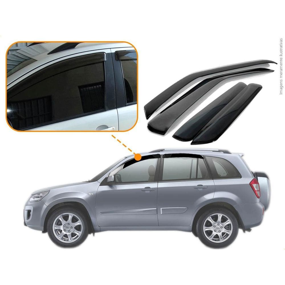 Calha De Chuva Chery Tiggo