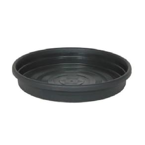 Prato Para Planta Preto Com 24Cm - Nutriplan