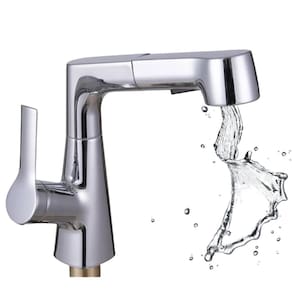 Torneira Extensível Luxo Gourmet Monocomando Ducha E 2 Jatos