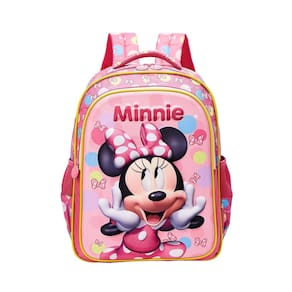 Mochila De Costas Escolar Minnie 3D Disney 13242