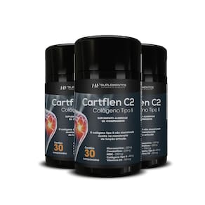 3X Cartflen C2 Colageno Tipo Ii 30Comp Hf Suplementos