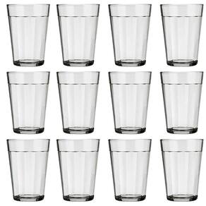 Jogo De 12 Copos Americano Vidro Para Bebidas 190Ml Bar