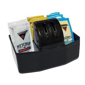 Porta Sachê Com Cortador Prático Lanchonete Restaurante Top