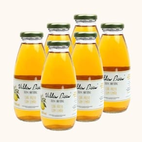 Kit 6X: Chá Preto Com Limão Sem Açúcar Villa Piva 300Ml
