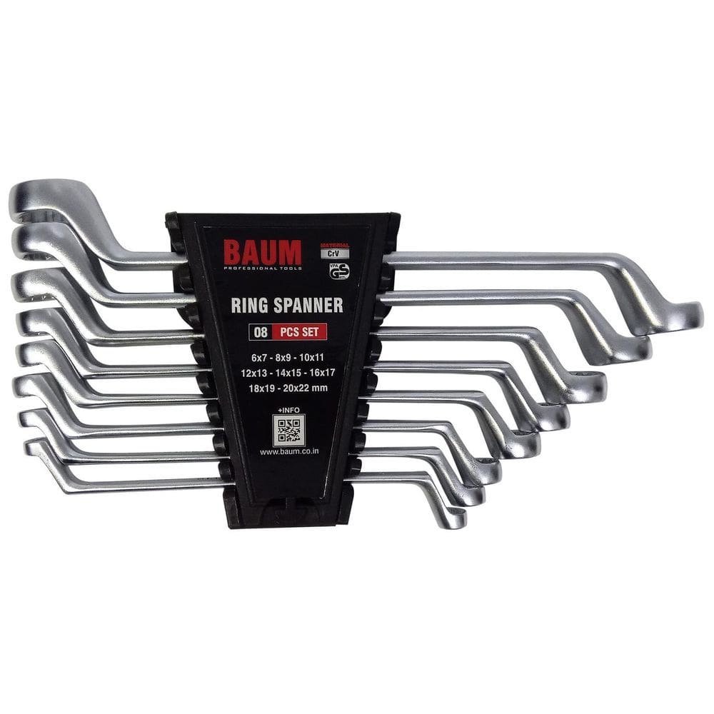 Kit Chave Estrela 08 Pcs Baum 6Mm A 22Mm