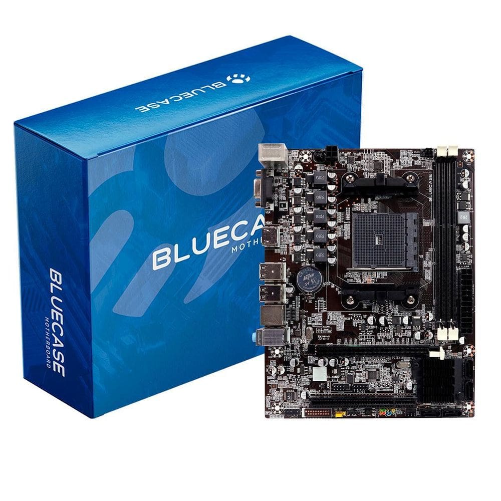 Placa-Mae Fm2 Fm2+ Tdp 95W Sata Nvme Hdmi Vga Rede Gigabit