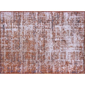 Tapete Sala Classic Bahamas 13 Laranja 200X300 Cm Estonado