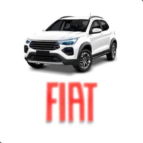 Logo Volante Para Fiat Pulse Fastback Argo Cronos Vermelho