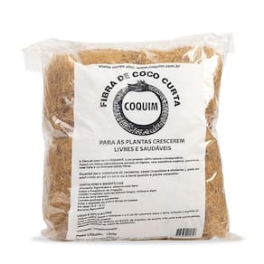 Fibra De Coco Natural 250G Para Orquídeas Plantas Jardim