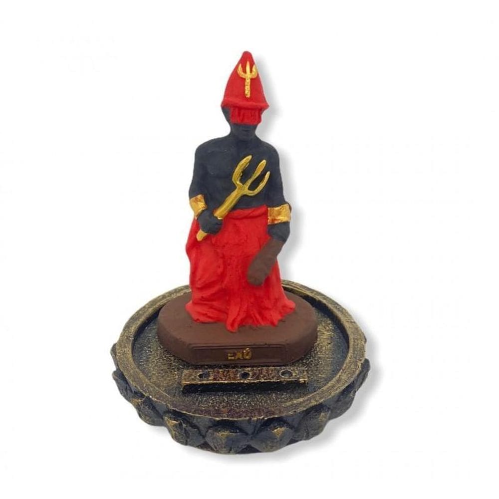 Incensário Orixás 3 Varetas 12 Cm Resina - Escolha A Cor