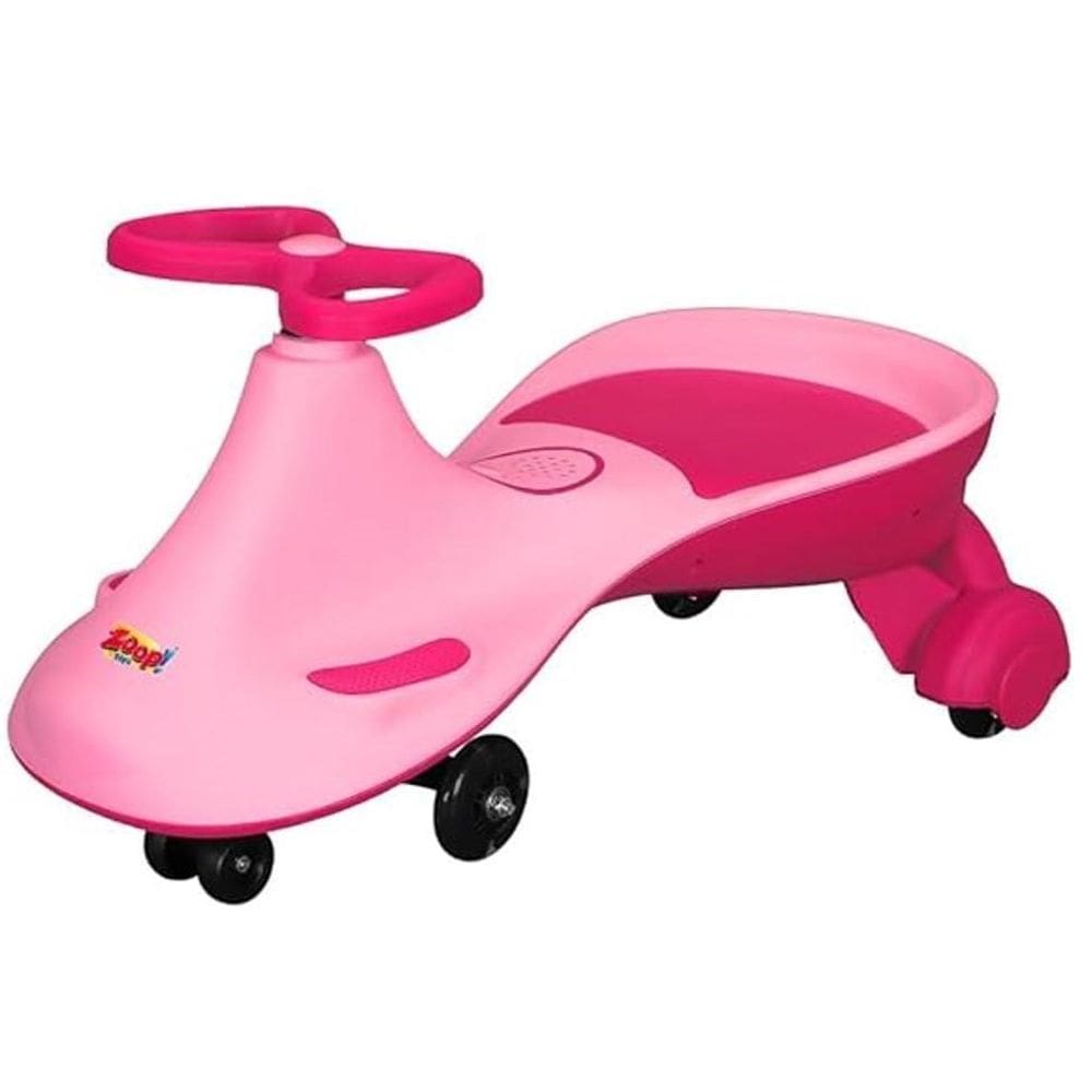 Roller Skate Musical Com Luzes Suporta 50Kg Rosa - Zoop Toys