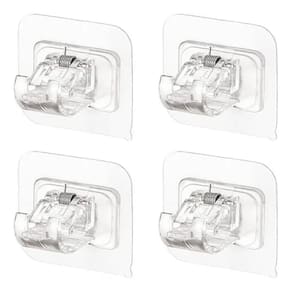 Kit 4 Suportes De Varão Cortina Autoadesivo Mercado Pietra