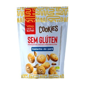 Cookies Sem Glúten Vegano Castanha Do Pará 80G Vitao