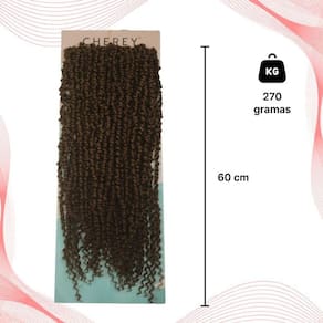 Cabelo Cacheado Passion Twist Crochet 270Gr 60Cm