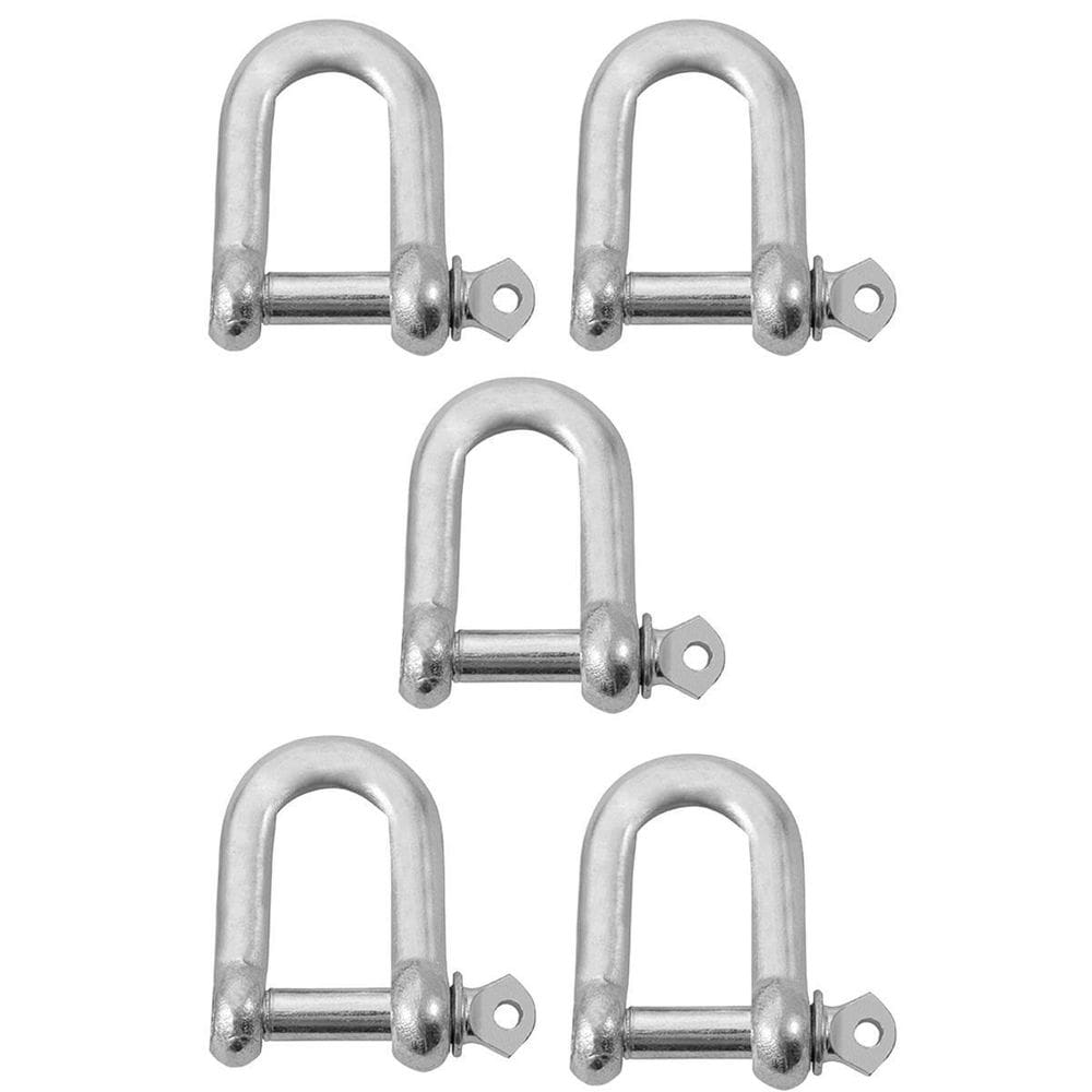 Manilha Reta Para Cabo De Aço 3/8`` 2,0004 5 Unidades - Nord