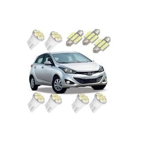 Kit Lâmpadas LED HB20/HB20S/HB20X Pingo Teto Placa Ré