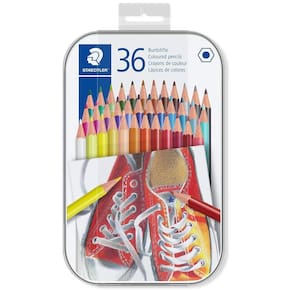 Lápis De Cor Staedtler Hexagonal Com 36 Cores 175 M36