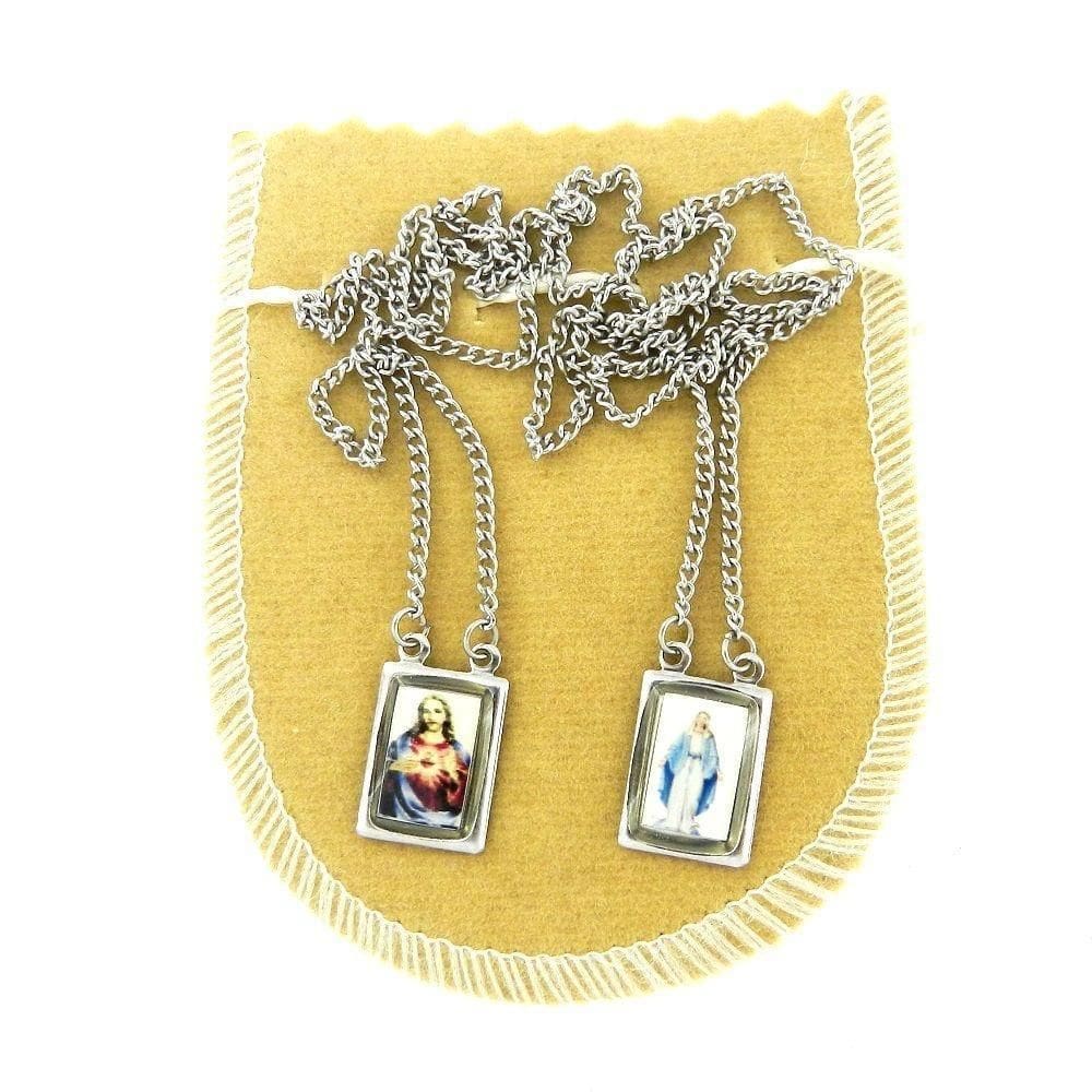 Escapulario 60Cm 1Mm Aço Inox Gg142