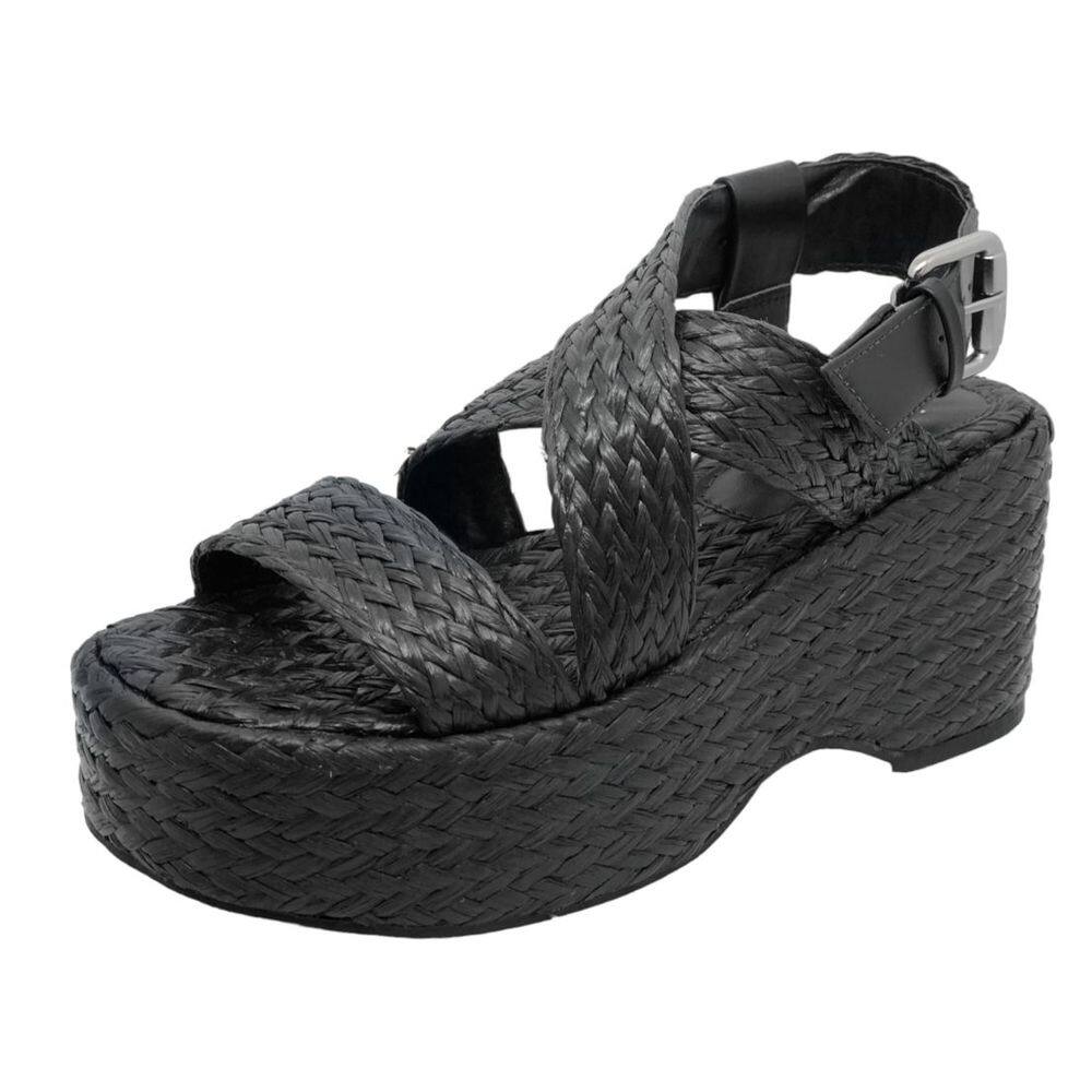 Sandalia Feminina Anabela de Juta Lia Line 2260.71440