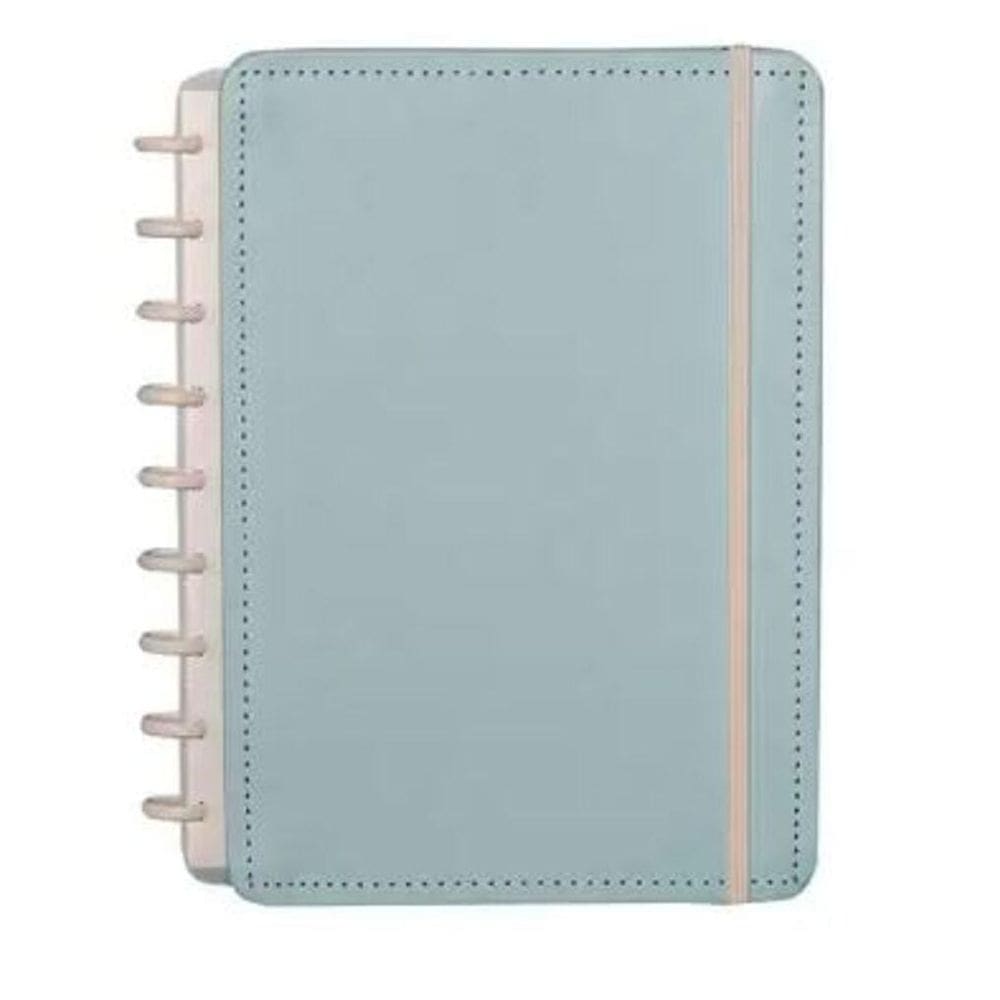 Caderno Inteligente Médio Azul Pastel