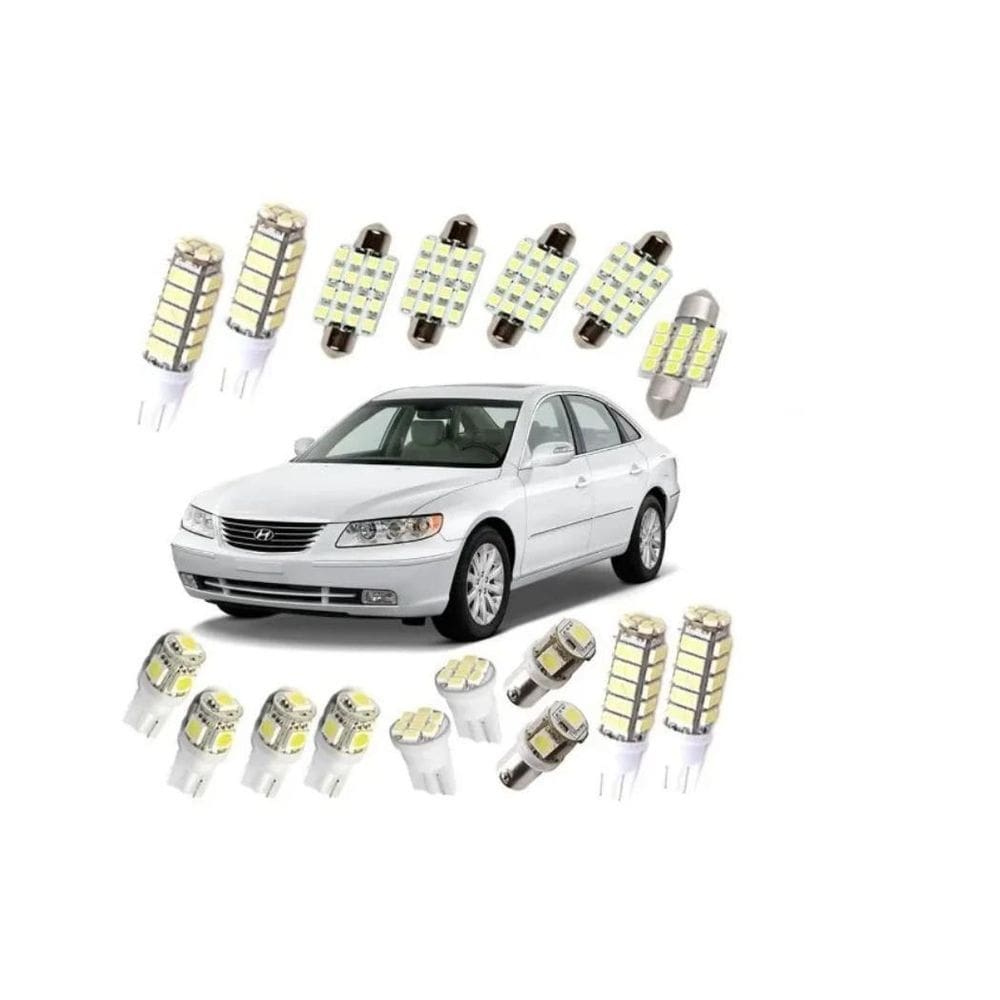 Kit Lâmpadas Led Hyundai Azera 2005-2009 Blue Lion