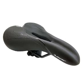 Selim Bicicleta Bike Preto Mtb Vazado Gel Elleven