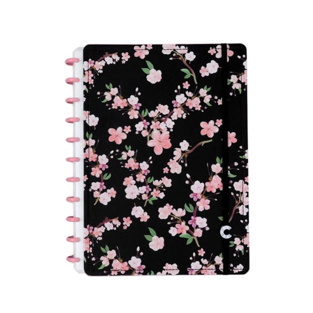 Caderno Inteligente Disco Médio Gocase Classical Rose Black