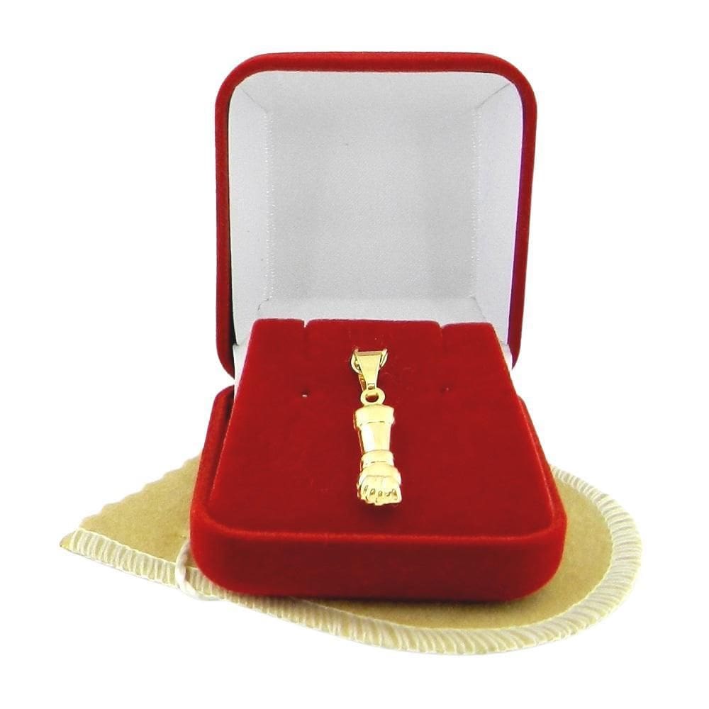 Pingente Figa 20Mm Folheada Ouro Pi202