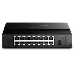 Switch 16 Portas 10/100, Preto, TL-SF1016D, TP-LINK