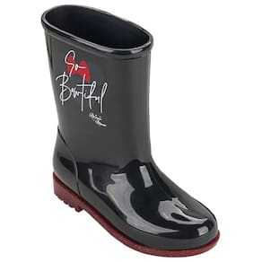 Bota Galocha Infantil Menina Impermeável Minnie Rain Fun