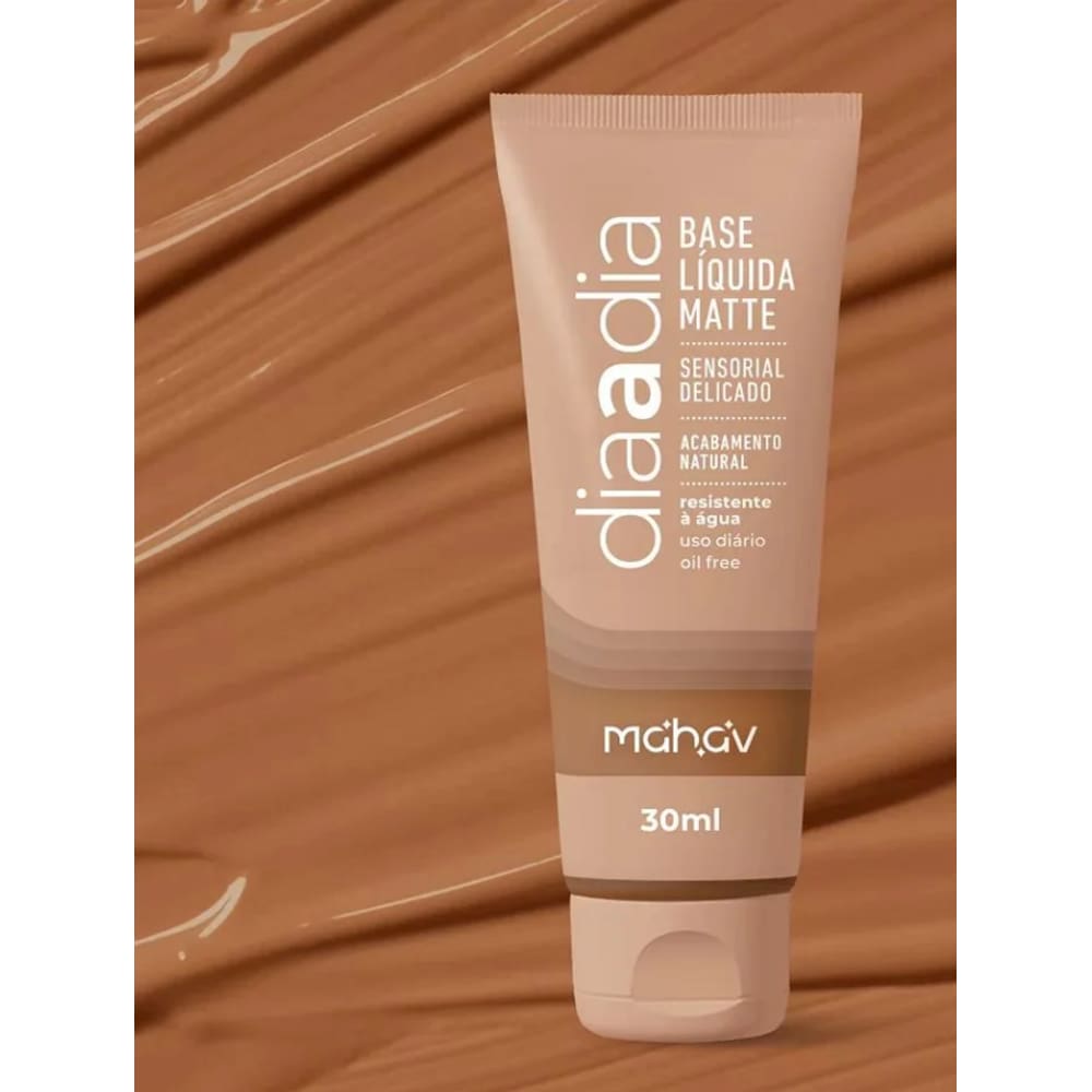 Base Liquida Matte Dia Dia Mahav Cor 08