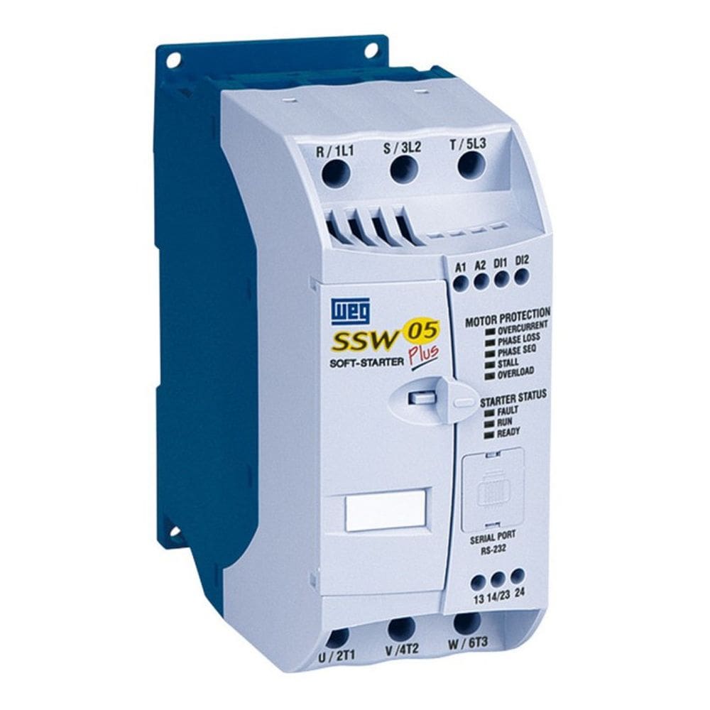 Chave de Partida Soft-Starter SSW05 WEG 60a 200V até 480V