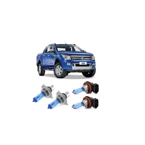 Ranger 2013 Até 2016 Lâmpadas Super Branca Farol E Milha