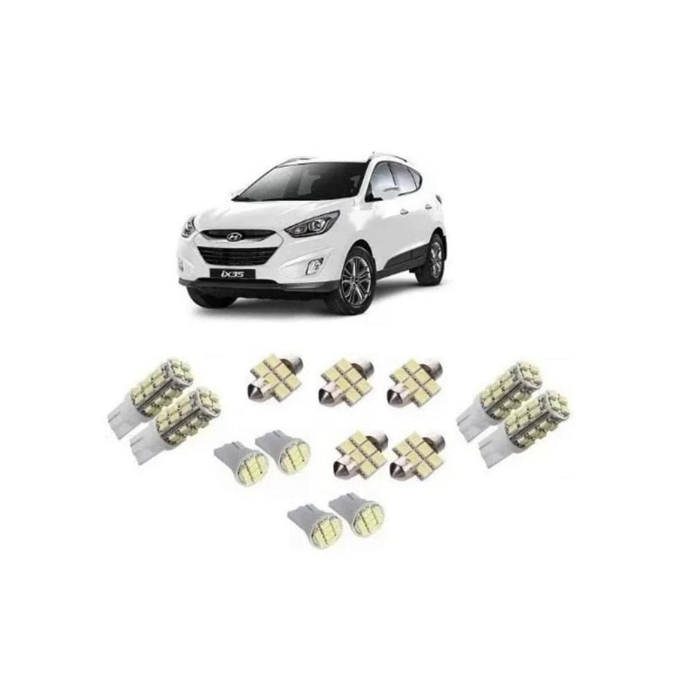 Kit Lâmpada Led Hyundai Ix35 Blue Lion