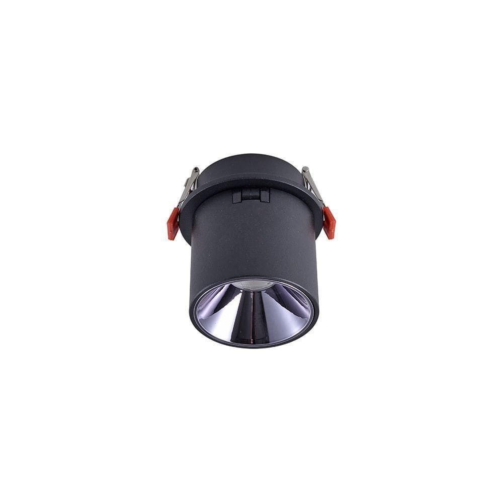 Spot Direcionável De Embutir Nordecor Alny Led 10w Bivolt Preto 6384