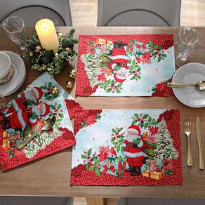 Jogo Americano 4 Peças 45x31cm Clean Dohler Renova Natal 115