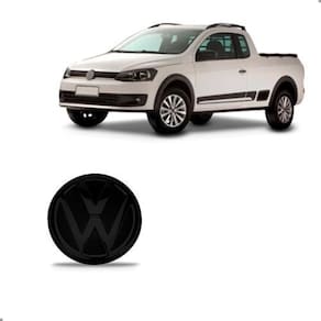 Emblema Mala Para Vw Saveiro G6 2012 A 2016 Black Piano