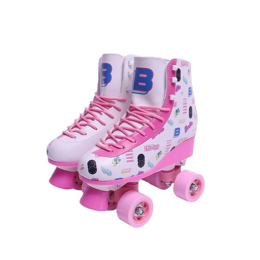 Barbie Patins 4 Rodas Tamanho 35/36 - Fun Divirta-Se