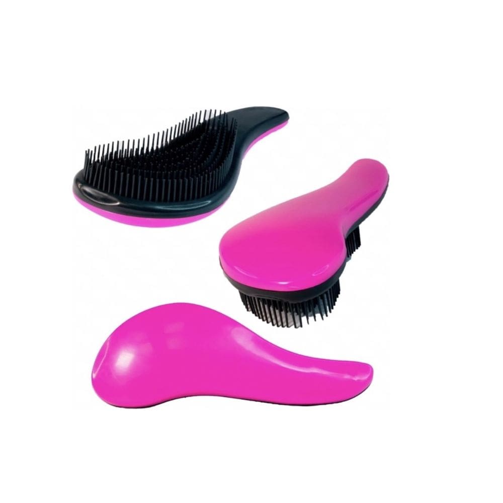 Escova mágica desembaraçadora de pentear cabelo profissional 15cm