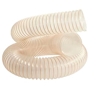 Mangueira Vacuo Ar Transparente Pu 5 Pol 127Mm - 5 Metros