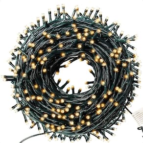 5 Cordão Luminoso Led Pisca Pisca 8 Funções 200 Leds