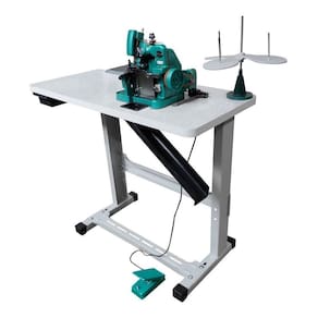Máquina Overlock Semi Industrial Gn-1 Com Mesa -