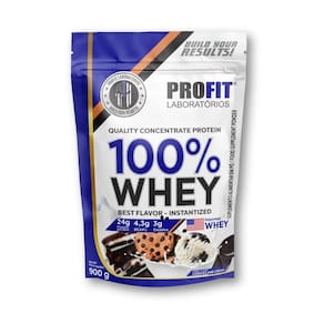 100% Whey Concentrate Protein Refil 900G Profit Labs