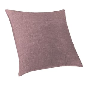 Capa De Almofada Luxo 50X50Cm Suede Texturizado Rose