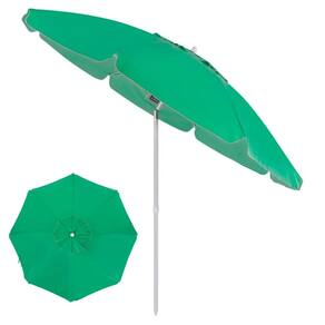 Guarda Sol Bagum Top 2,4m Alumínio Articulado Verde - 12103 Belfix