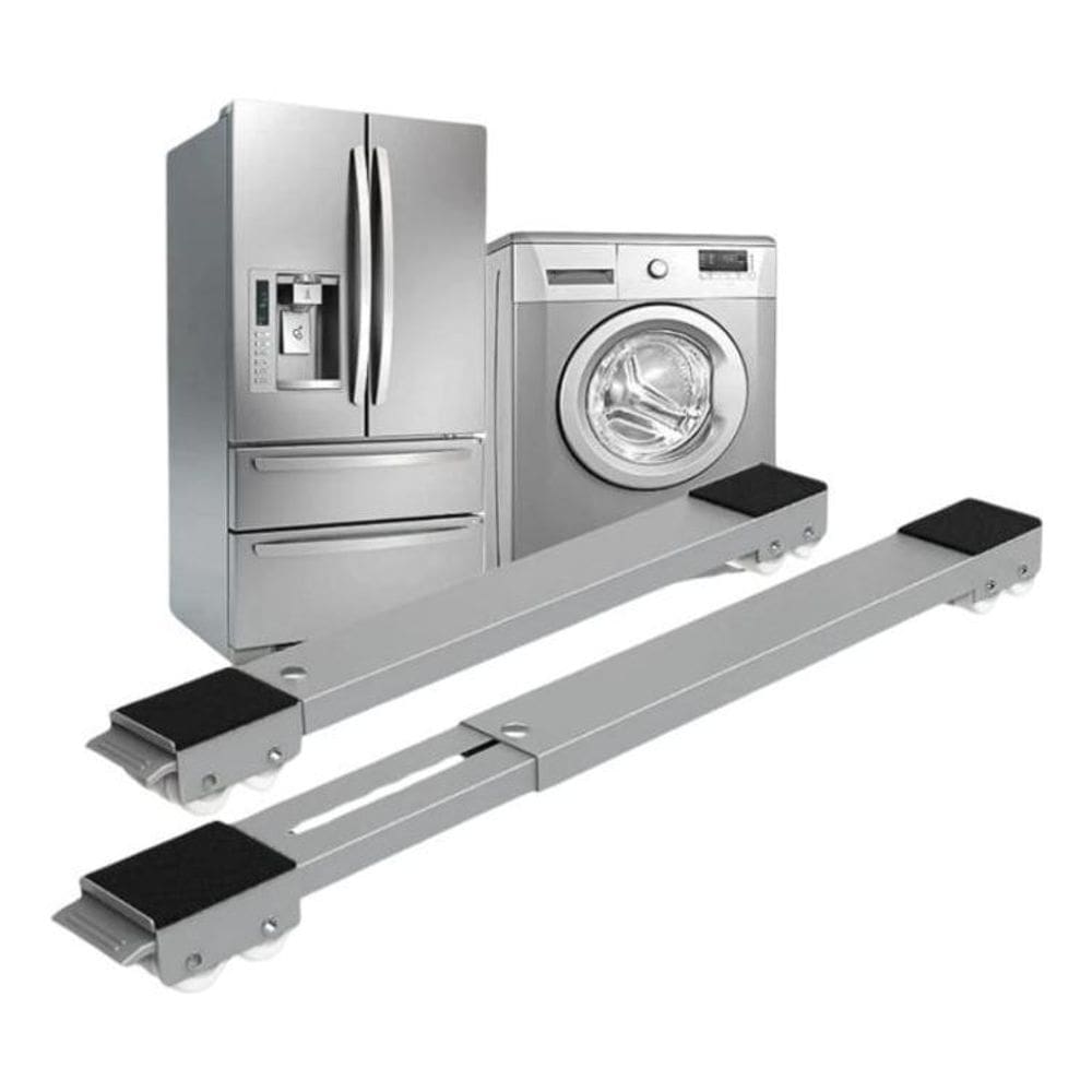 Base Suporte Com Rodinhas Geladeira Fogão Máquina Lavar