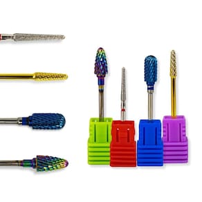 Kit 4 Brocas Tungstênio Umbrella, Large Barrel, 720, Bullet