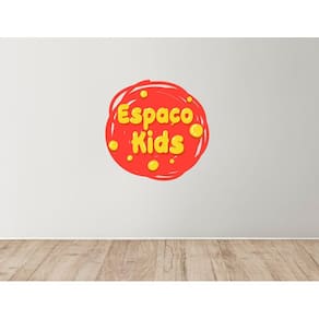 Adesivo De Parede Espaço Kids Escolas E Brinquedotecas