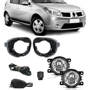 Kit Farol De Milha Neblina Renault Sandero 2007/2011
